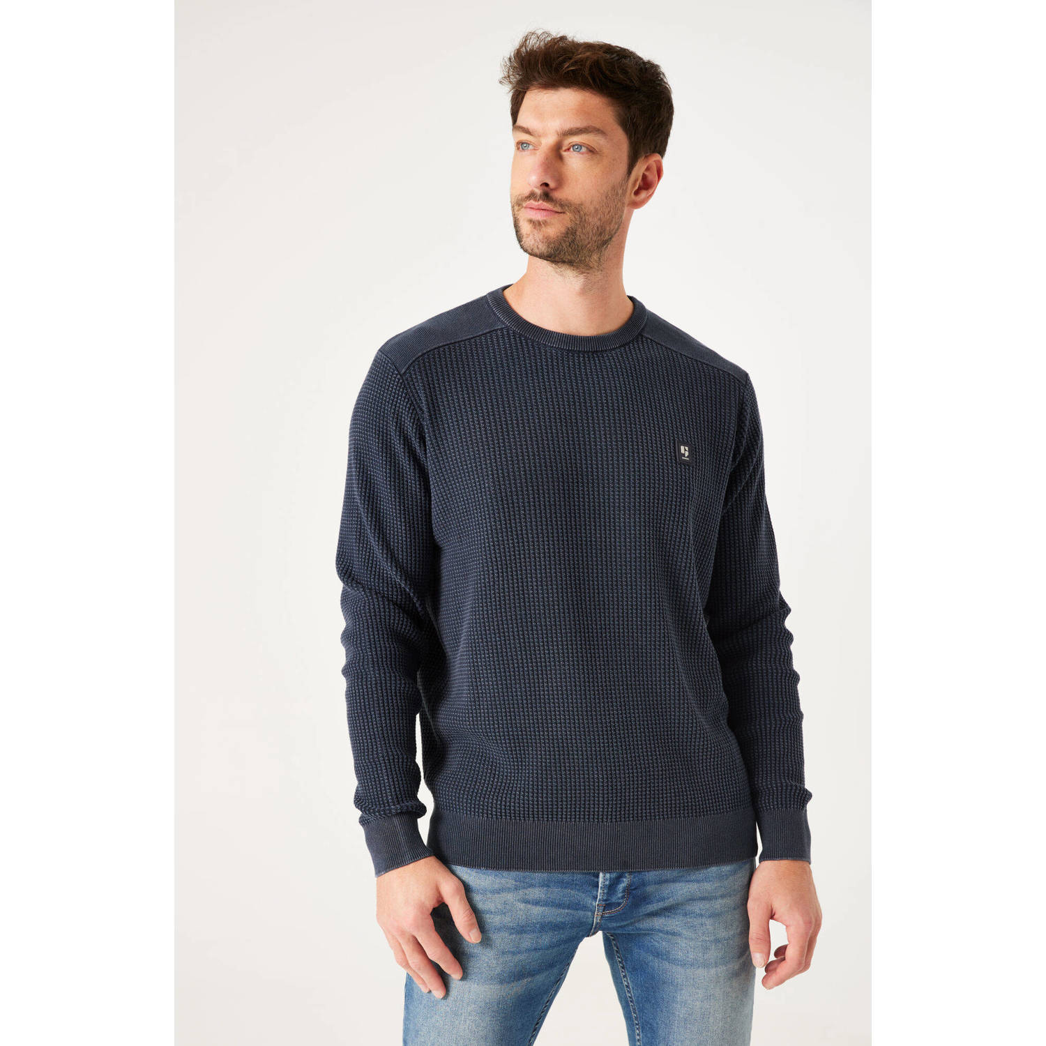 Garcia pullover donkerblauw