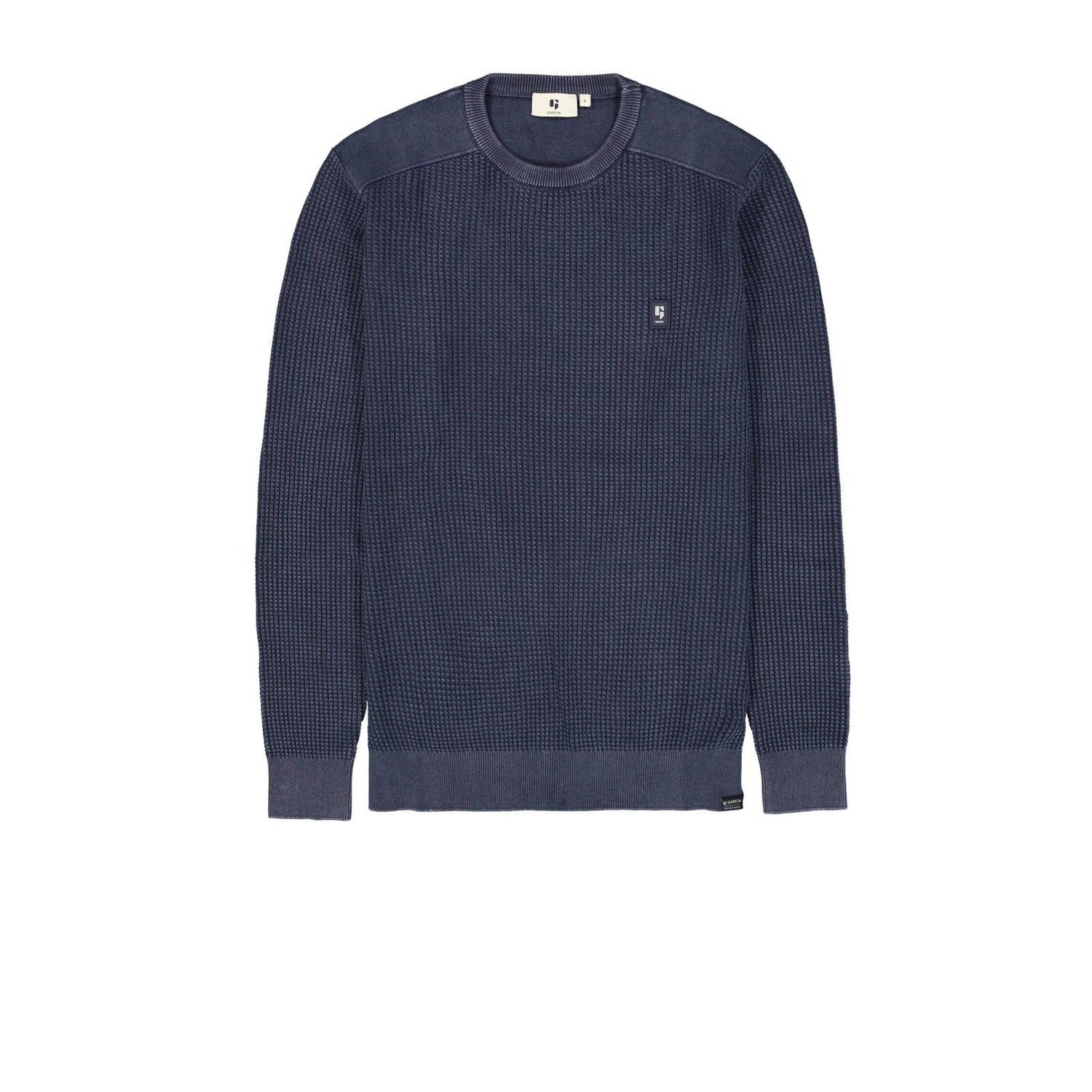 Garcia pullover donkerblauw