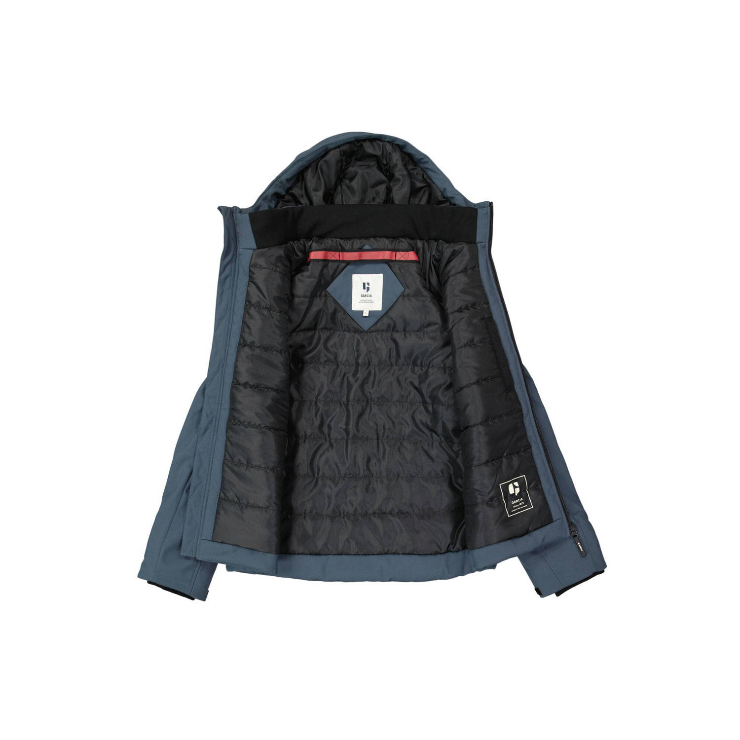 Garcia softshell jas steel blue