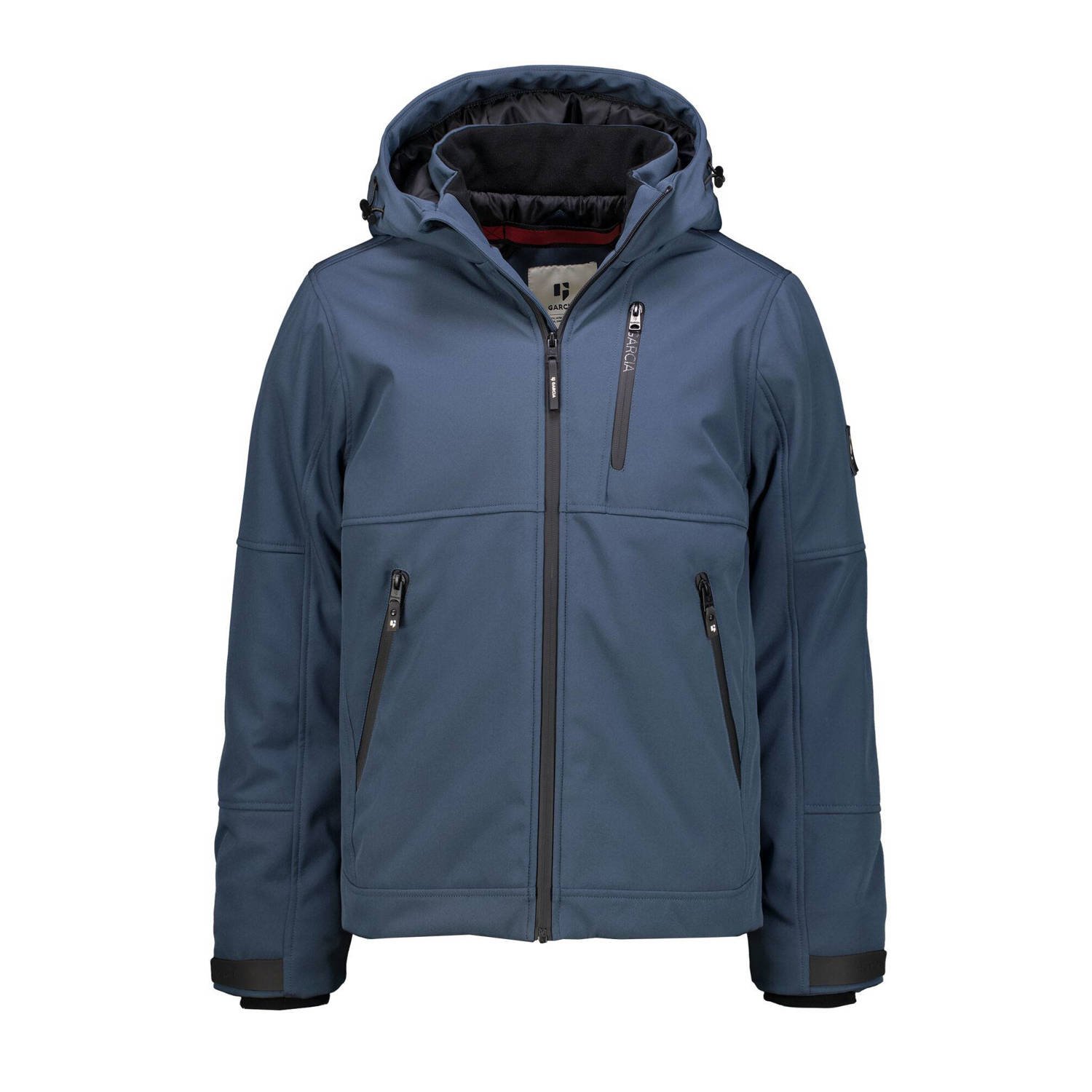 Garcia softshell jas steel blue