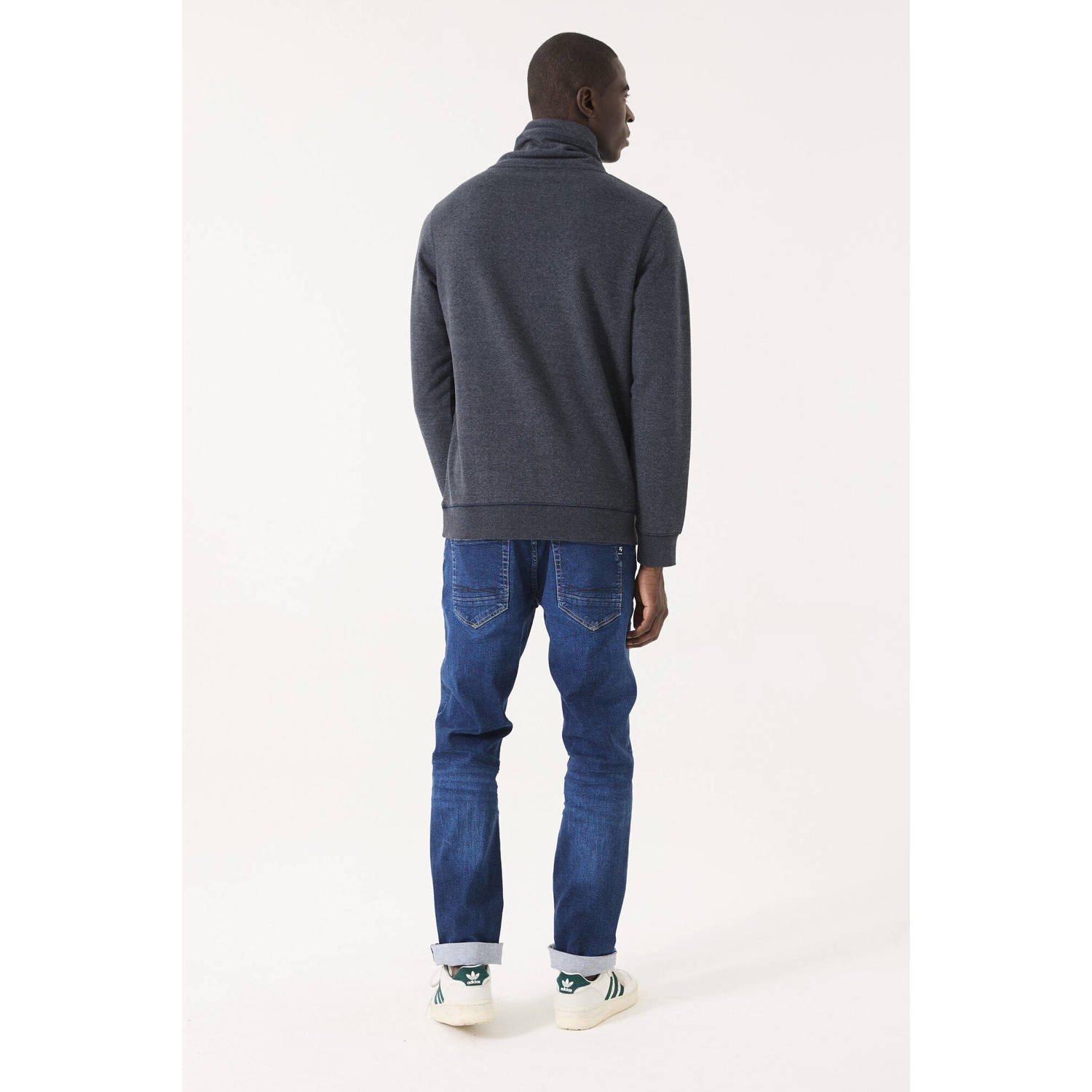 Garcia sweater donkerblauw