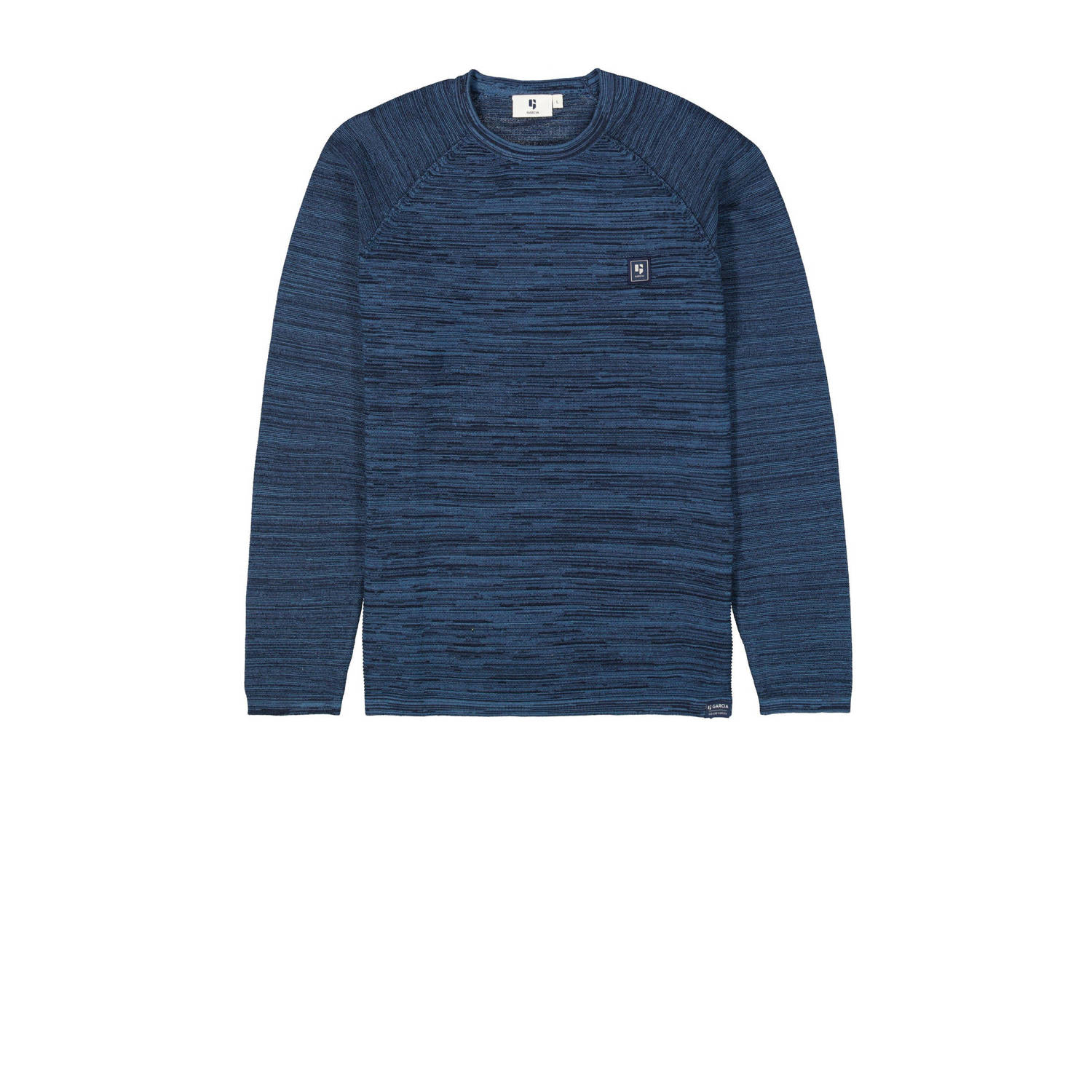 Garcia gemêleerde pullover blauw