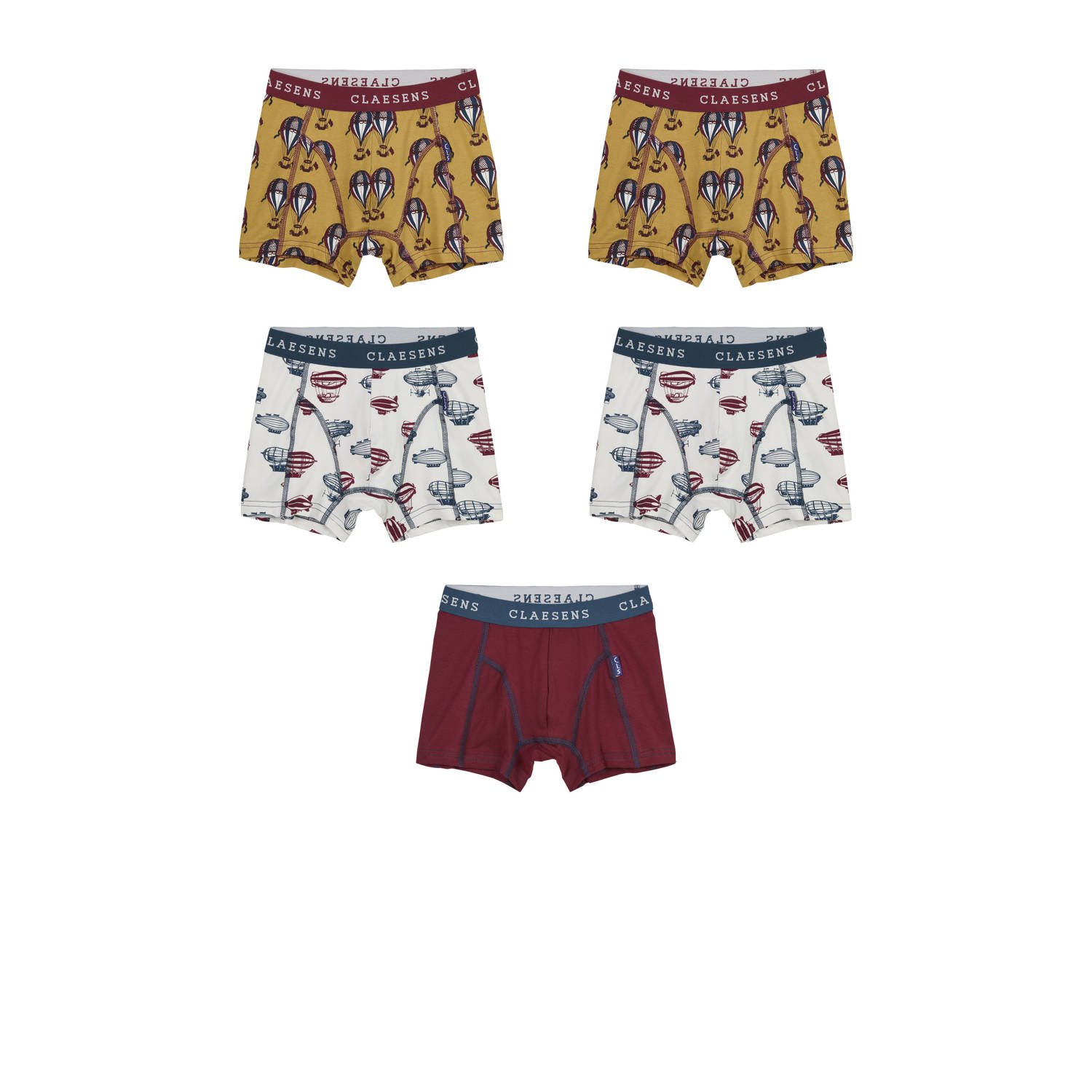 Claesen's boxershort set van 5