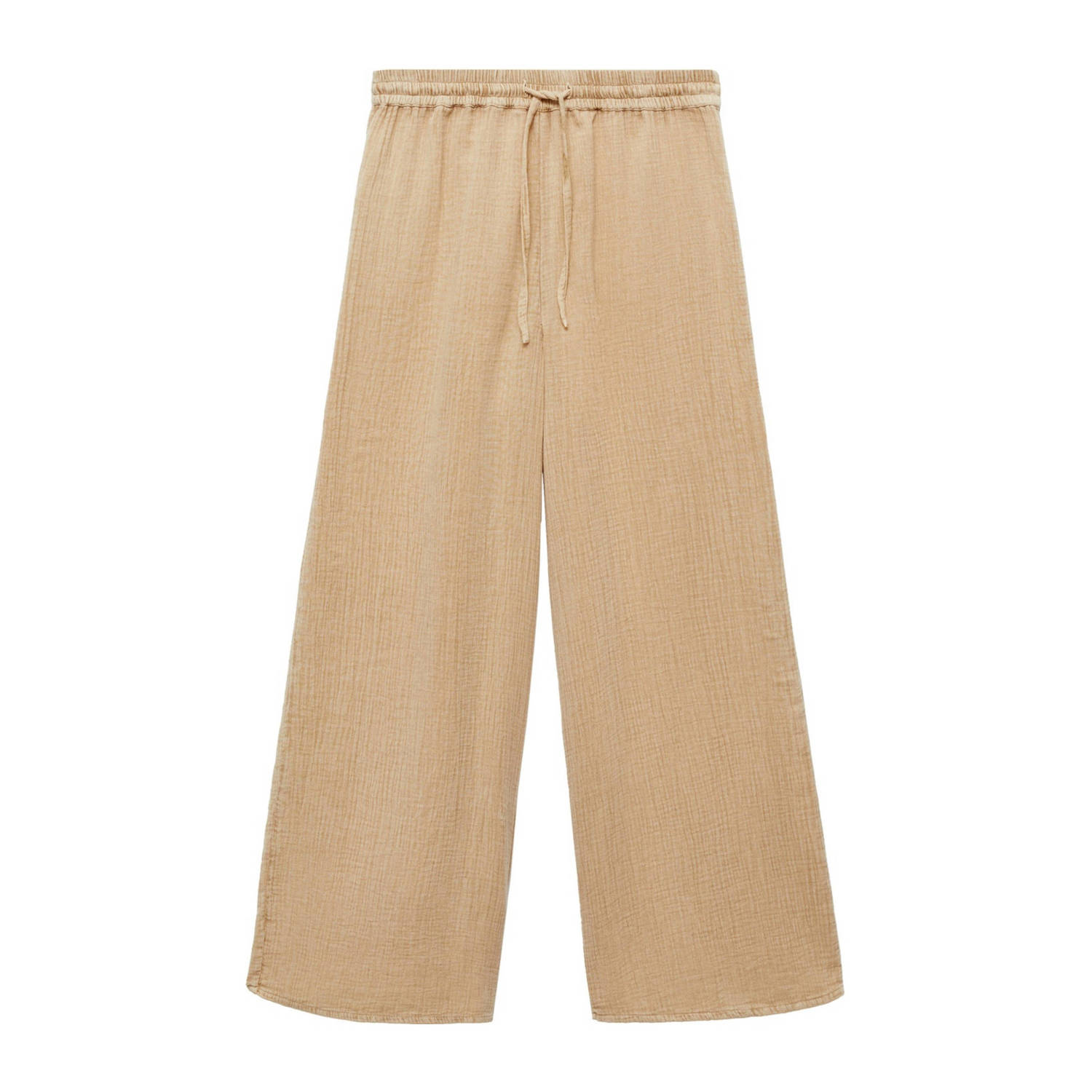 Mango Kids broek beige Meisjes Katoen Effen 152(XXS)