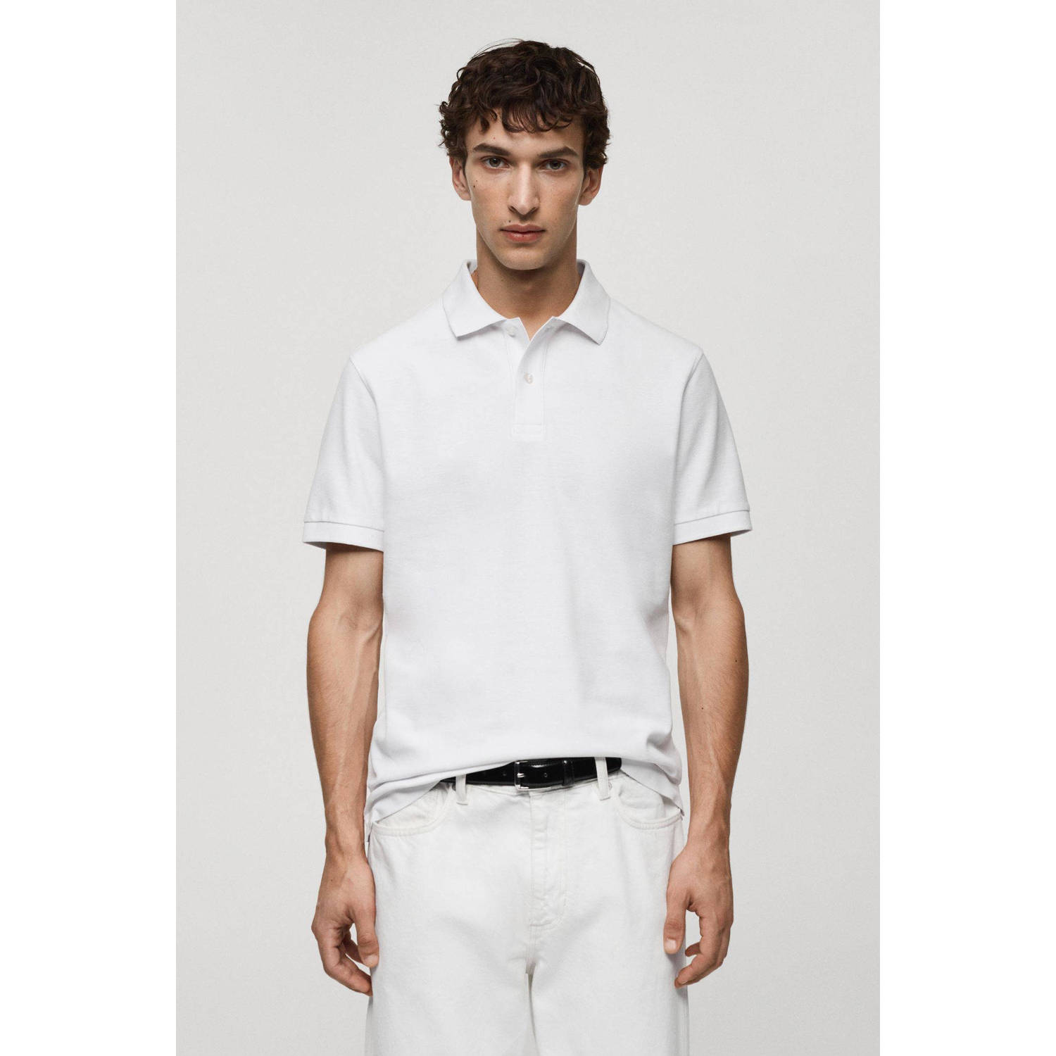 Mango Man polo wit