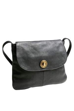 leren crossbody tas PCTOTALLY zwart