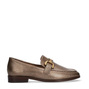 Vela  leren loafers goud