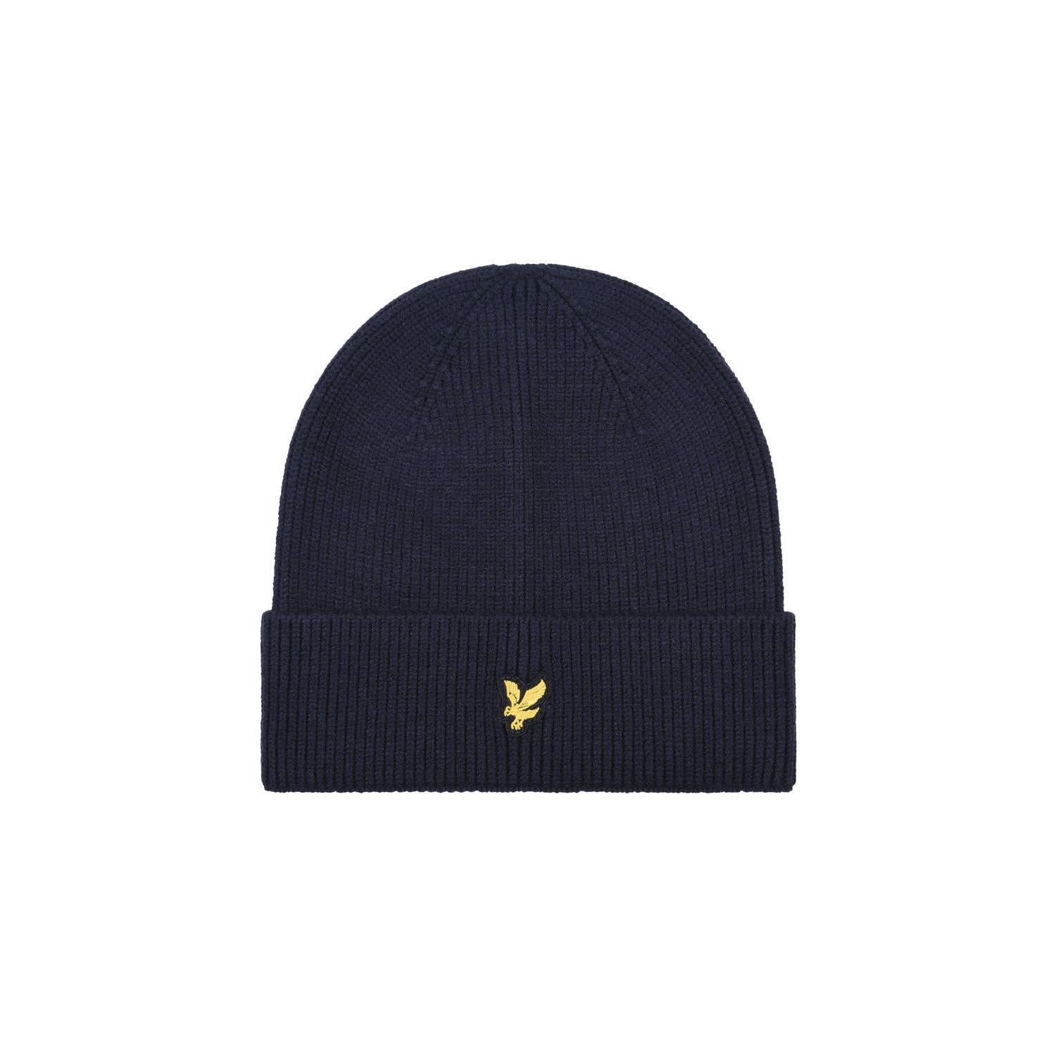 Lyle & Scott gebreide muts donkerblauw