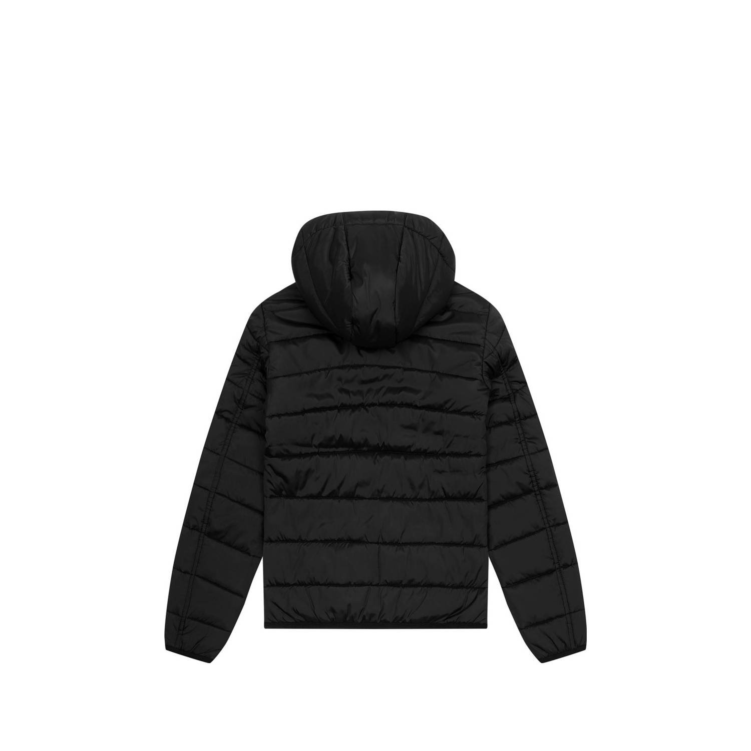 Lyle & Scott gewatteerde jas zwart