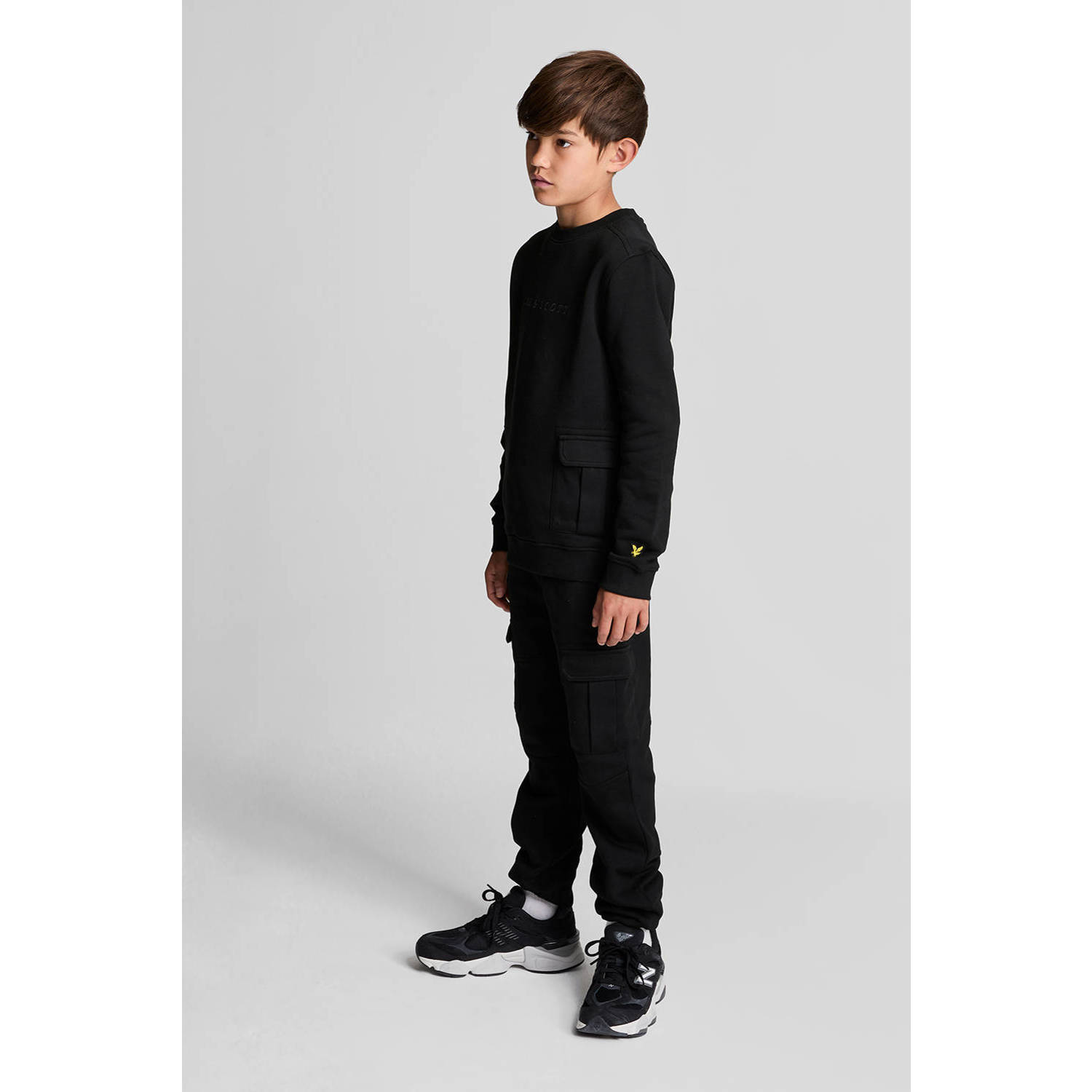 Lyle & Scott joggingbroek zwart