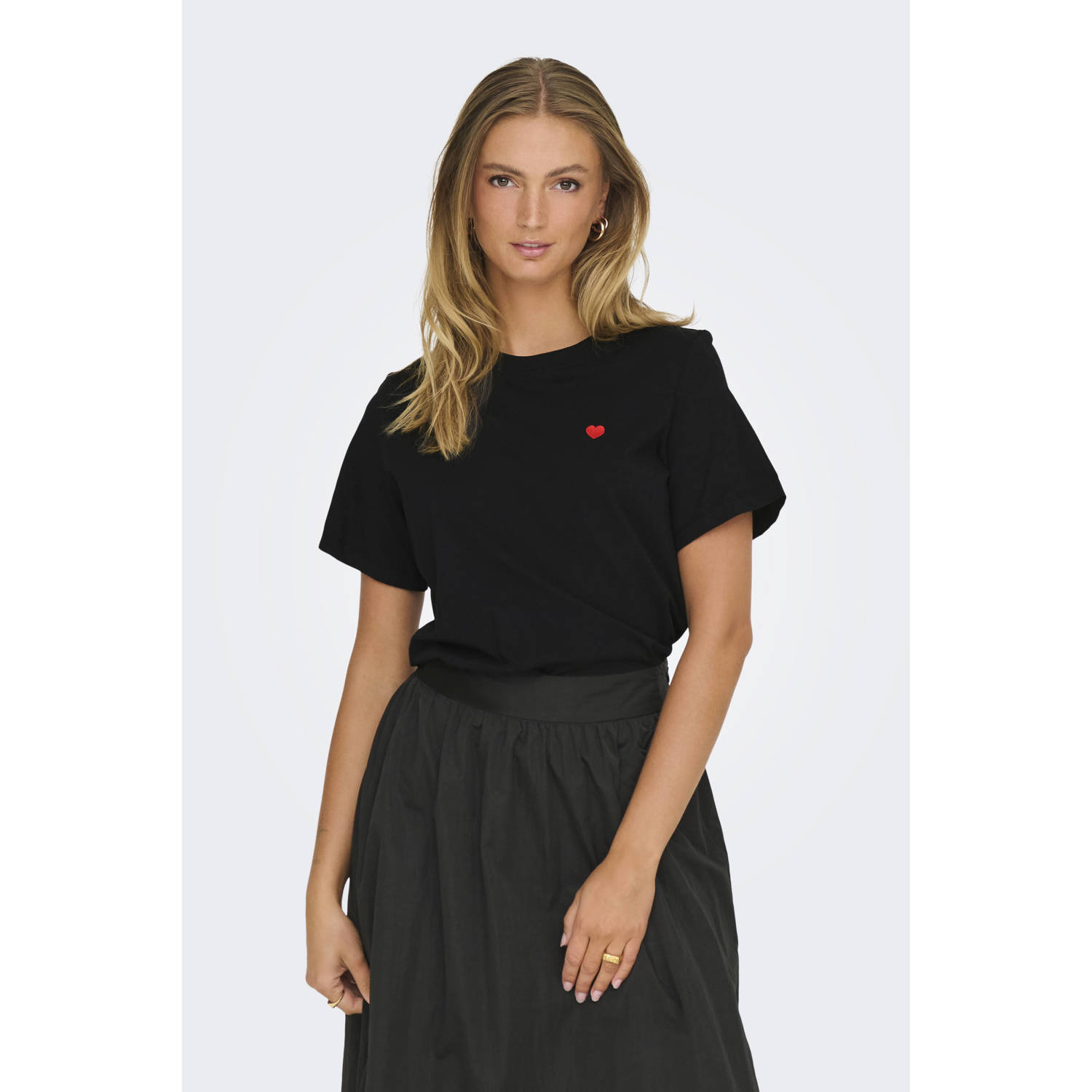 JDY Shirt met korte mouwen PISA S S PRINT TOP JRS NOOS
