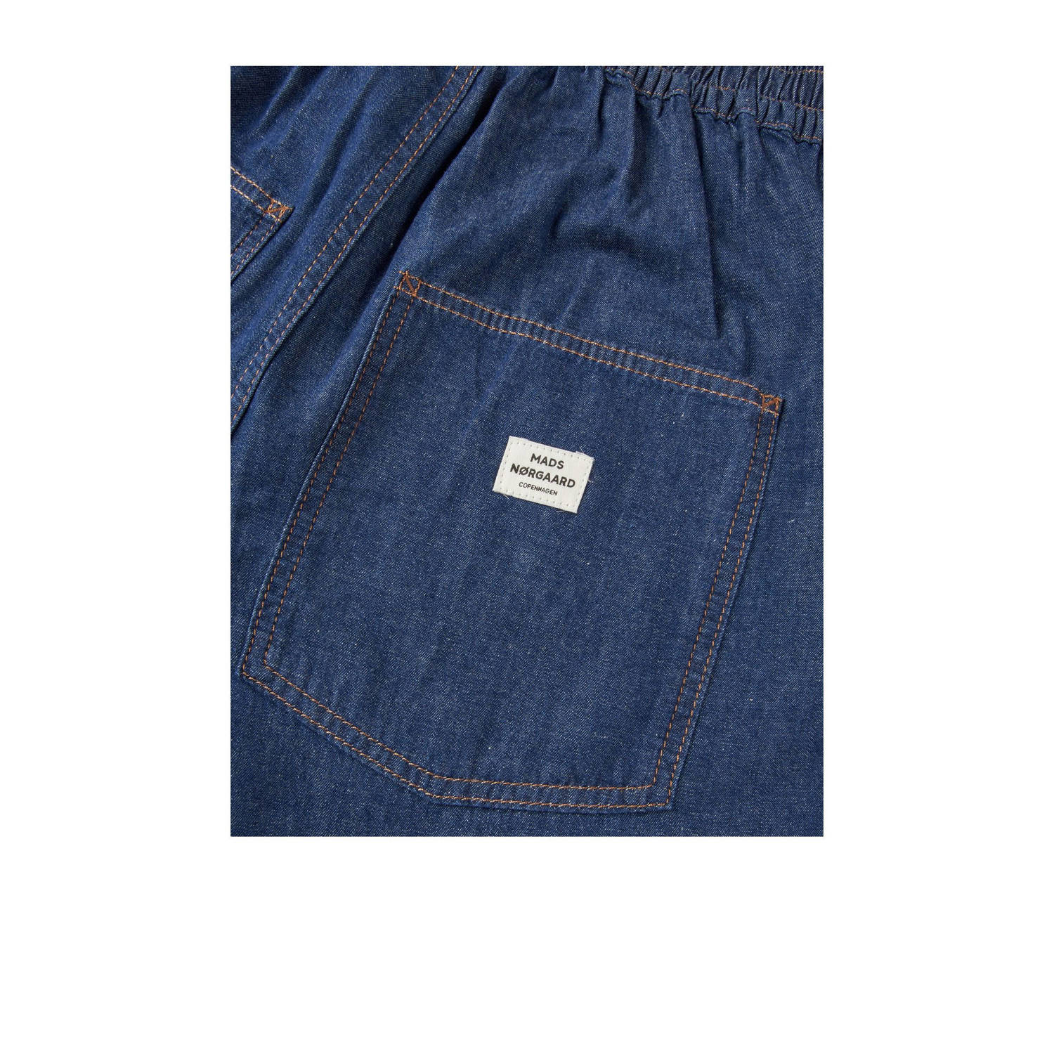 MADS NØRGAARD COPENHAGEN wide leg jeans Air Denim Temper Jeans dark blue denim