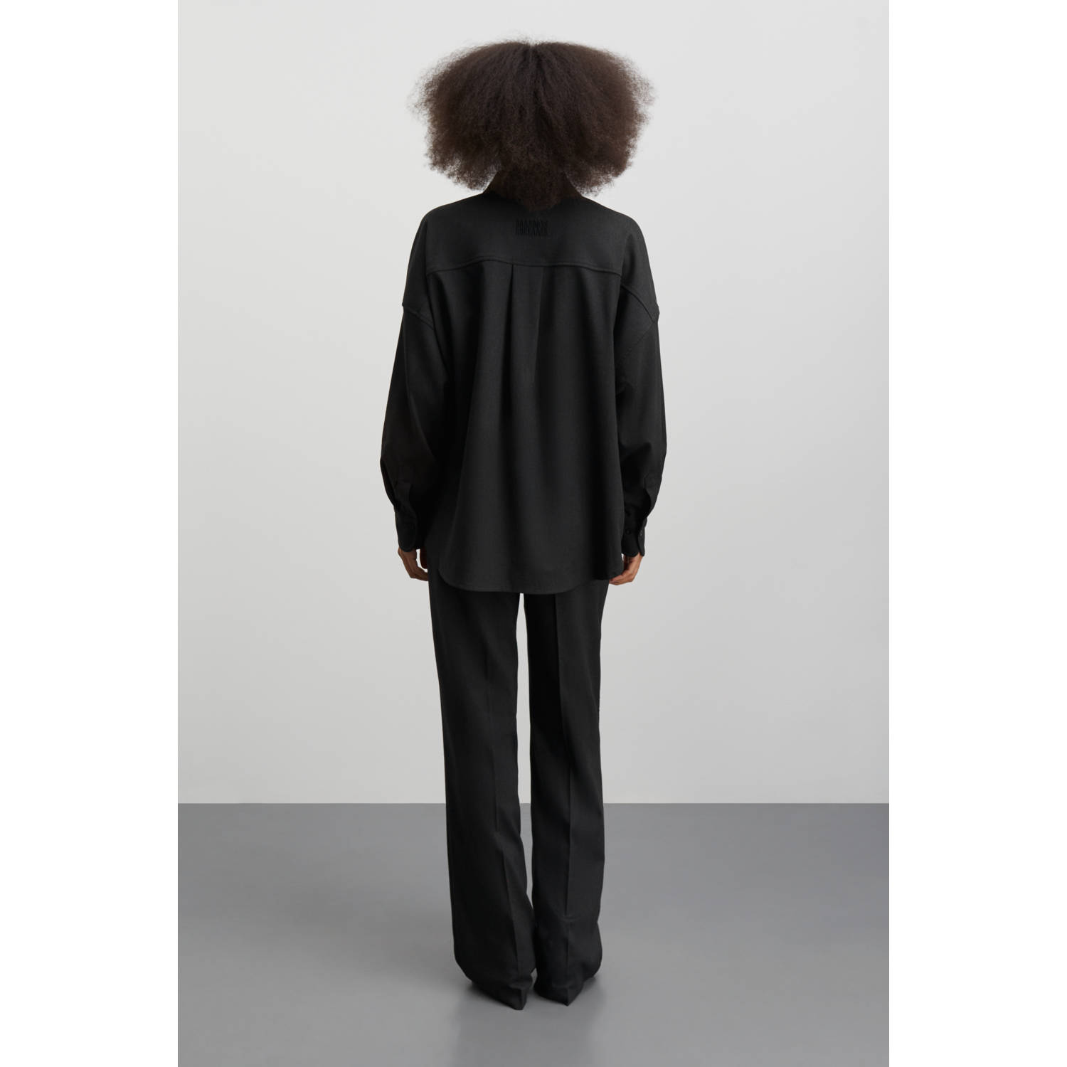 MADS NØRGAARD COPENHAGEN blouse Fulva Nicky Shirt antraciet