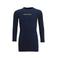 Orange Stars ribgebreide jurk Reem donkerblauw