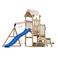 Axi  Mette Swing Set with Double Swing and Picnic Table