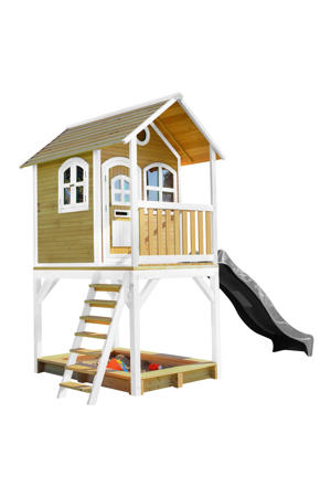  Sarah Playhouse Brown/white - Grey slide