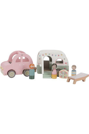 Speelgoed auto met caravan