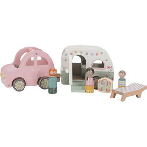 Speelgoed auto met caravan