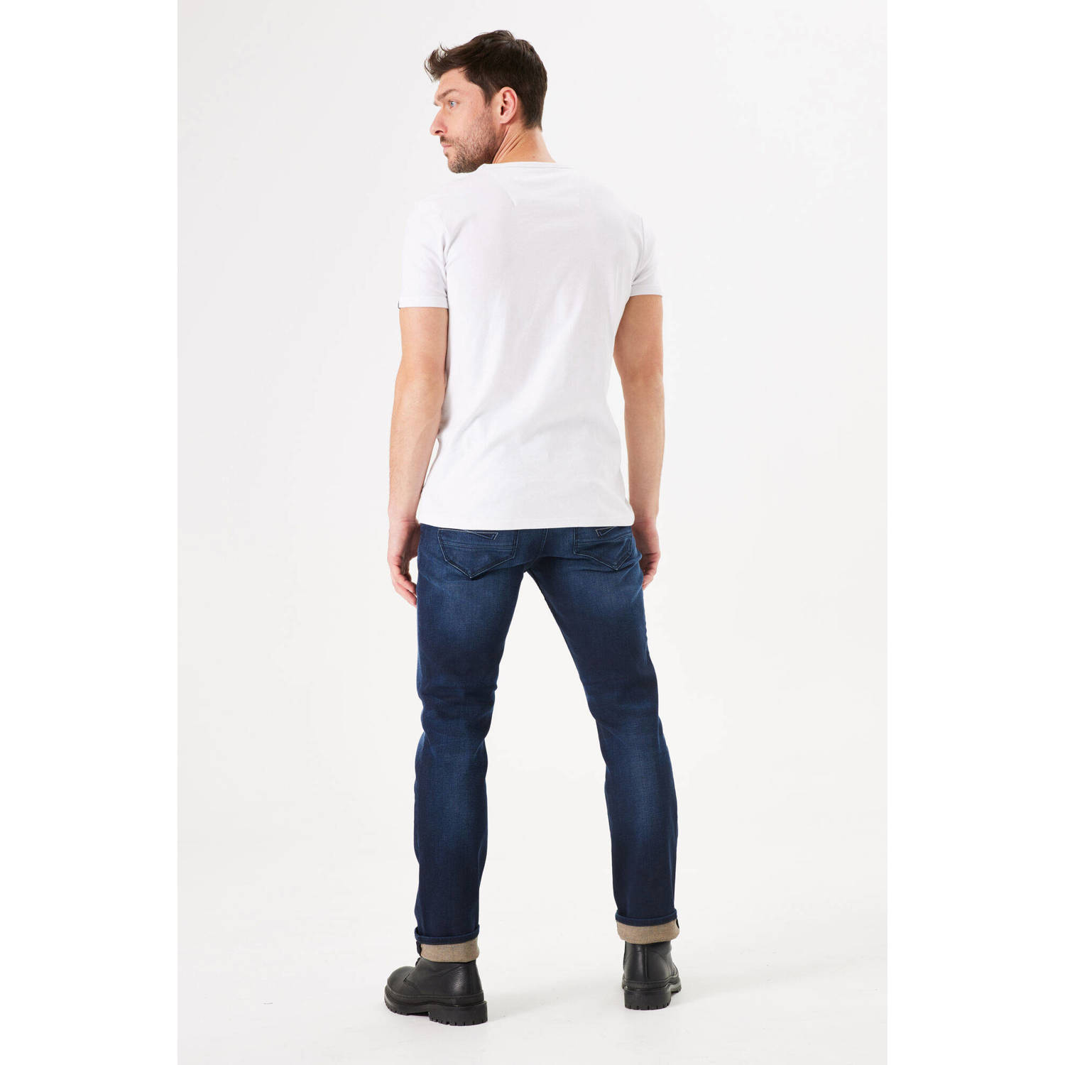 Garcia straight fit jeans Rocko 691 dark used