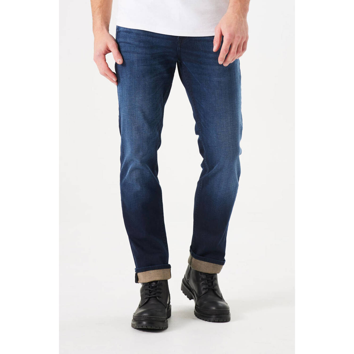 Garcia Straight jeans Rocko in five-pocketsstijl