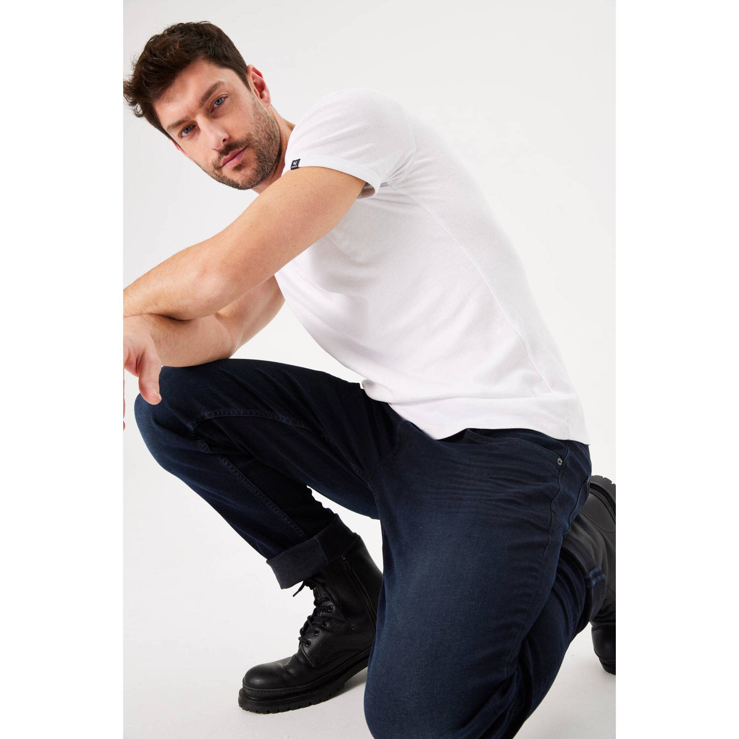 Garcia tapered fit jeans Russo 611 dark used