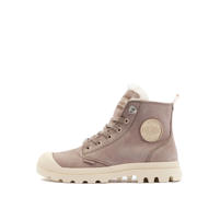 thumbnail: Palladium Pampa Hi Zip Wool  leren sneakers taupe
