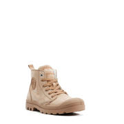 thumbnail: Palladium Pampa Hi Zip Wool  leren sneakers beige