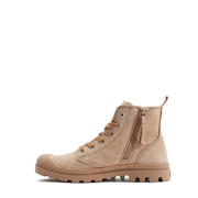 thumbnail: Palladium Pampa Hi Zip Wool  leren sneakers beige