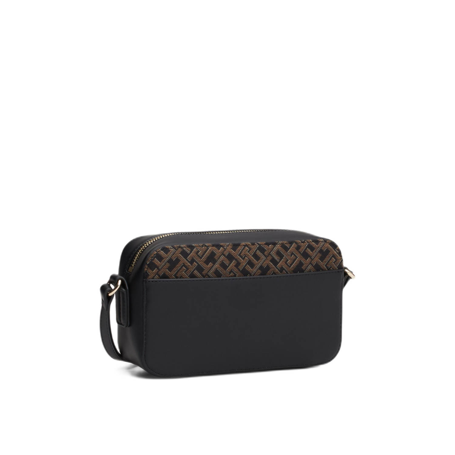 Tommy Hilfiger crossbody tas TH Jacquard met logoprint zwart