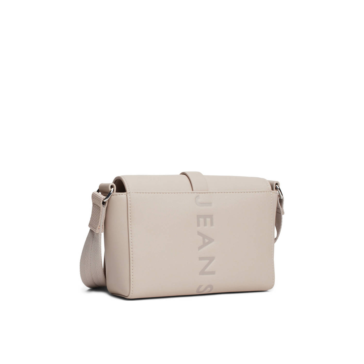 Tommy Jeans crossbody tas TJW City Bold beige