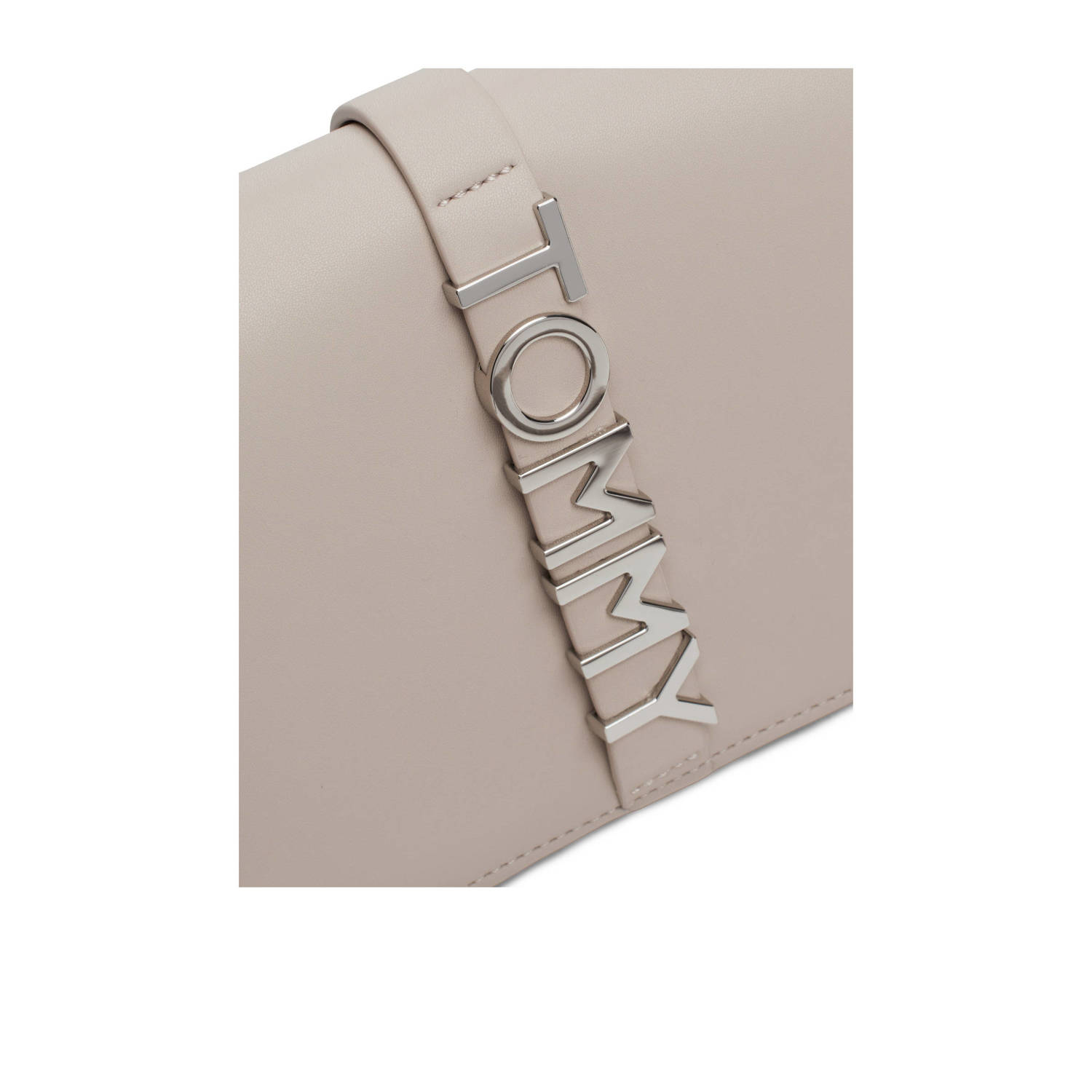 Tommy Jeans crossbody tas TJW City Bold beige