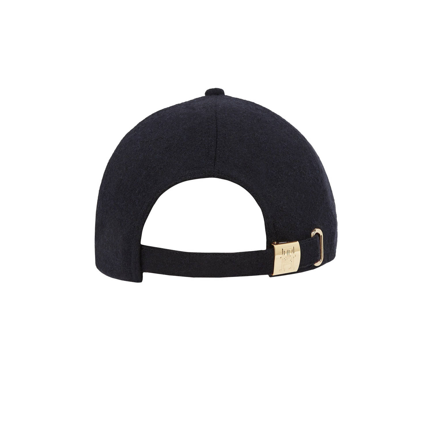 Tommy Hilfiger pet TH Monogram met wol donkerblauw