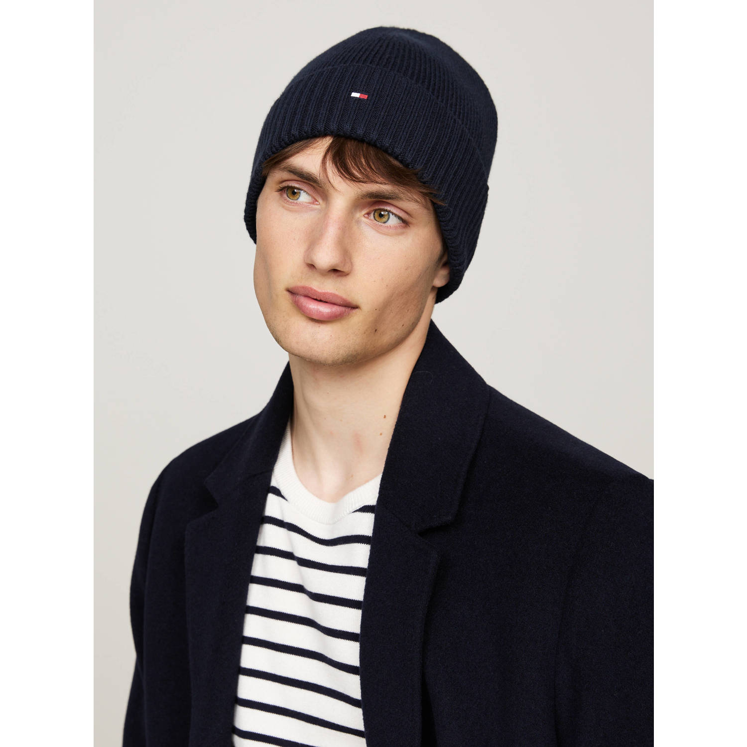 Tommy Hilfiger muts TH Flag donkerblauw