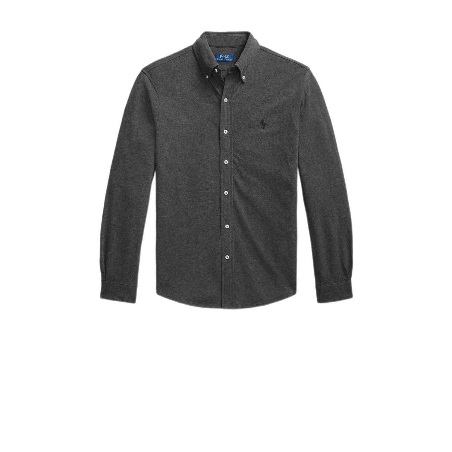 Polo Ralph Lauren Slim fit vrijetijdsoverhemd van piqué van puur katoen
