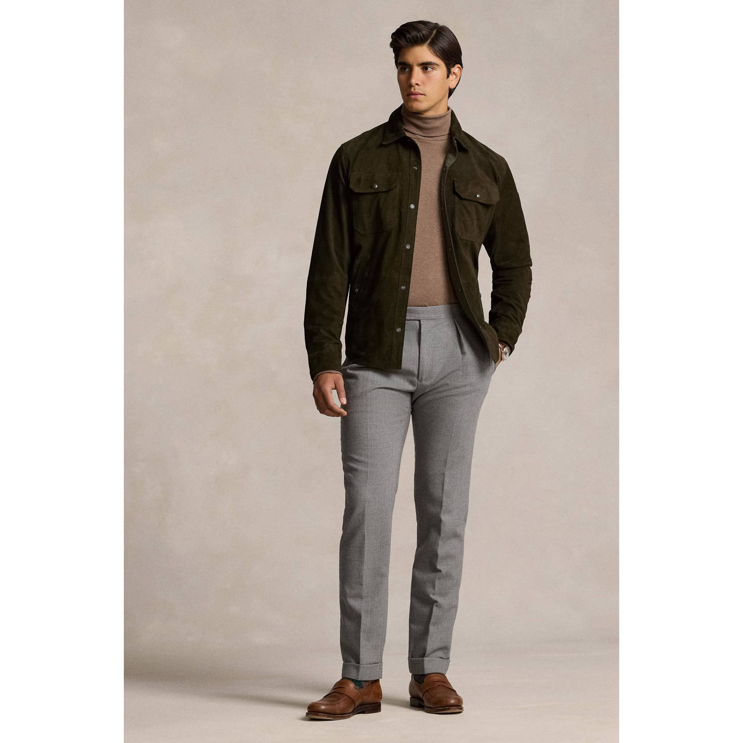 POLO Ralph Lauren coltrui met logo en borduursels