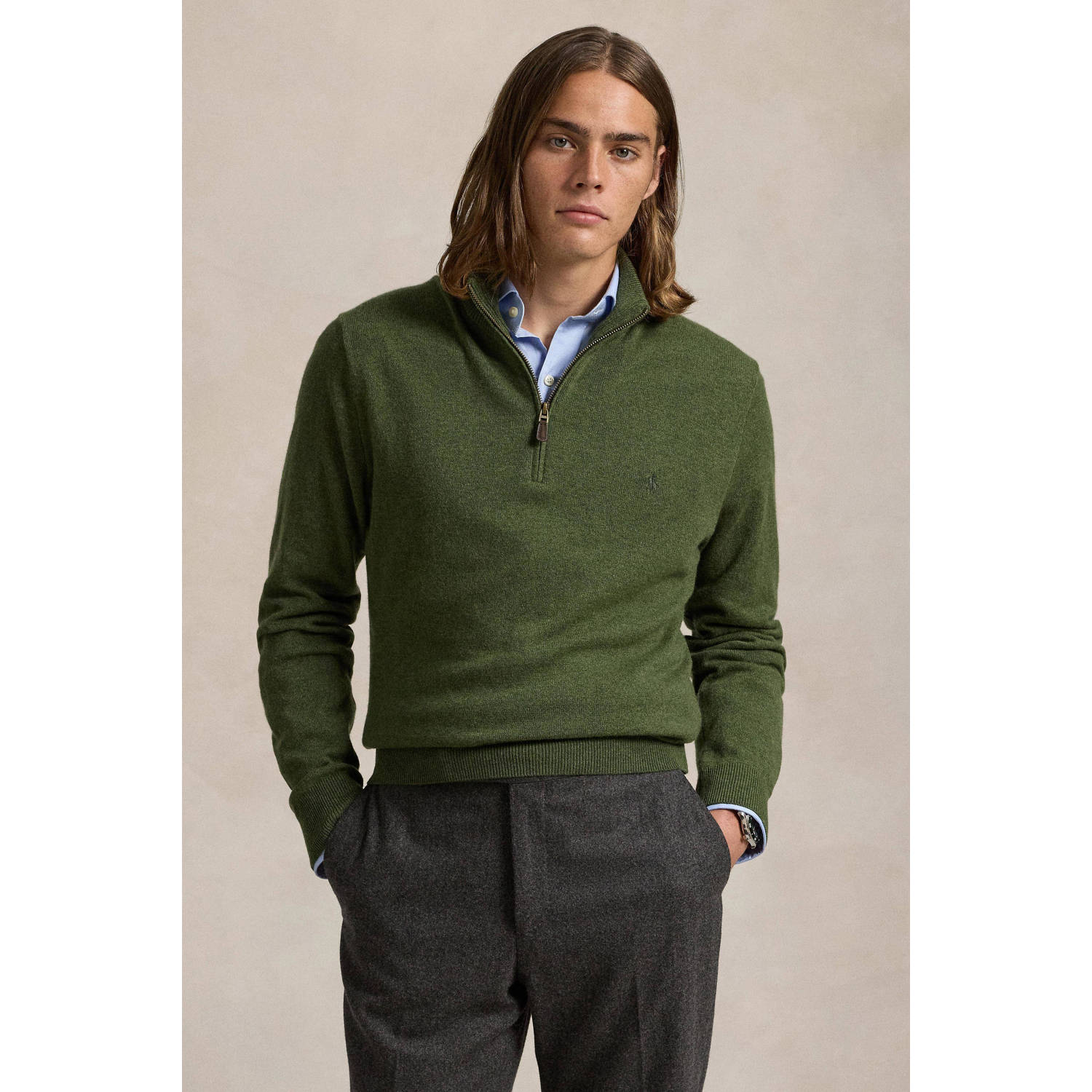 POLO Ralph Lauren trui van merinowol en logo