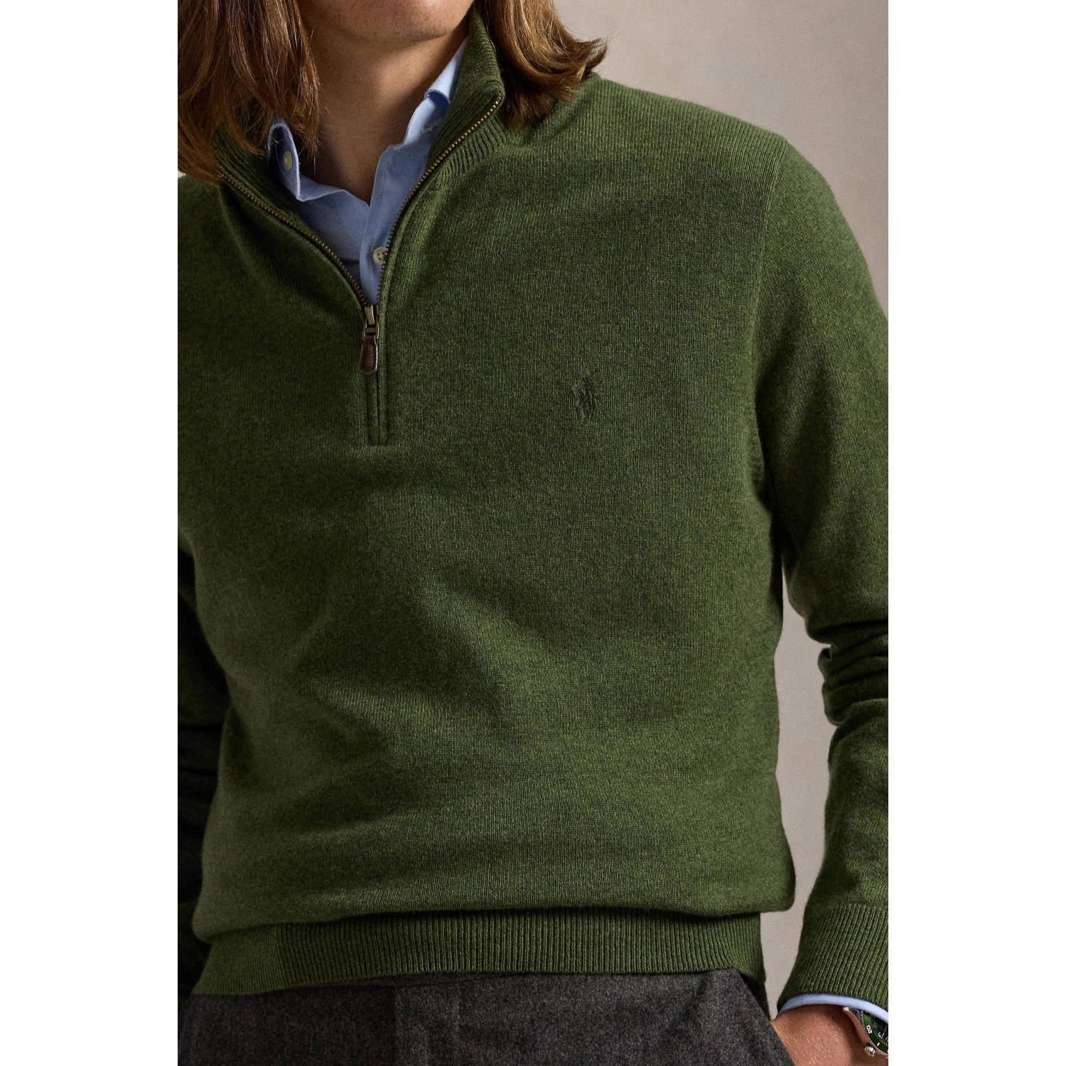 POLO Ralph Lauren trui van merinowol en logo