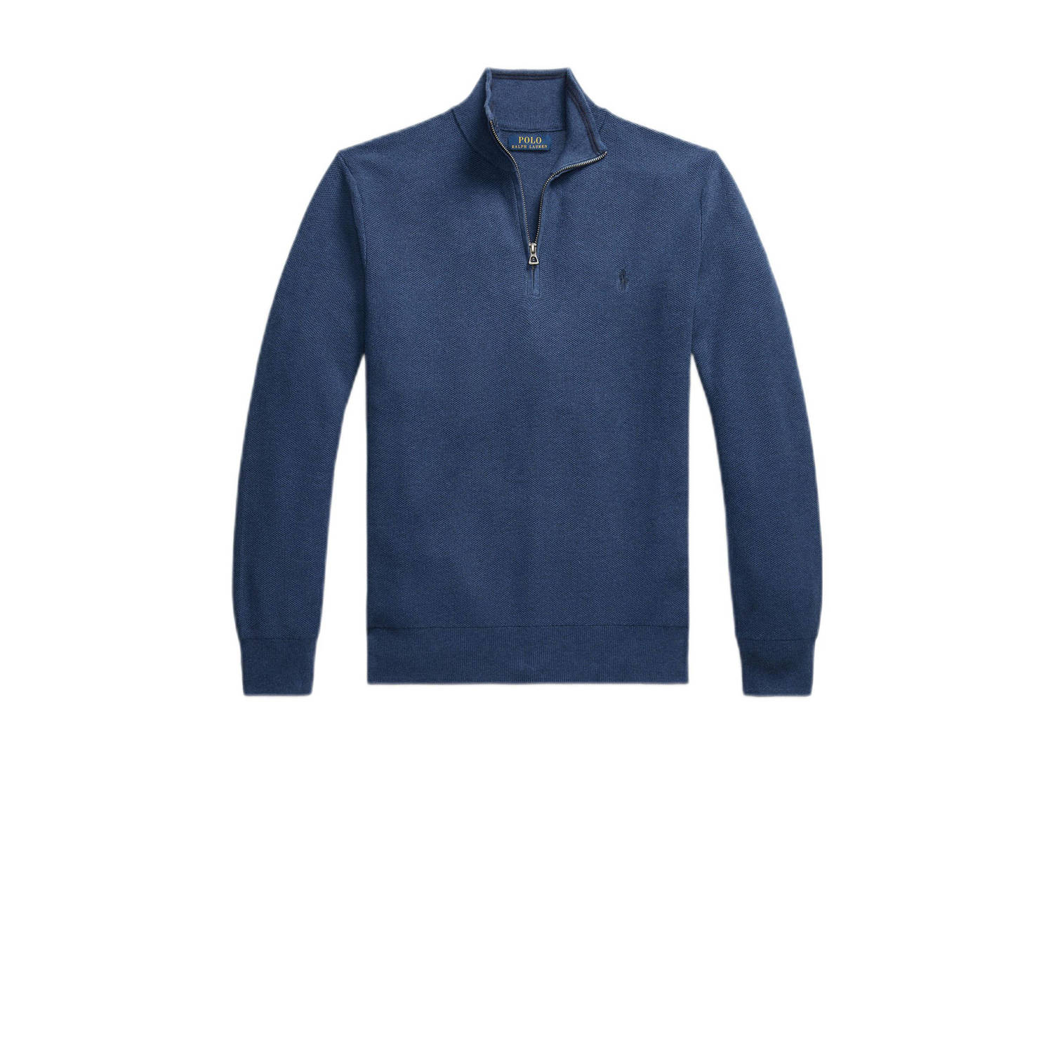 POLO Ralph Lauren trui met logo en borduursels blauw