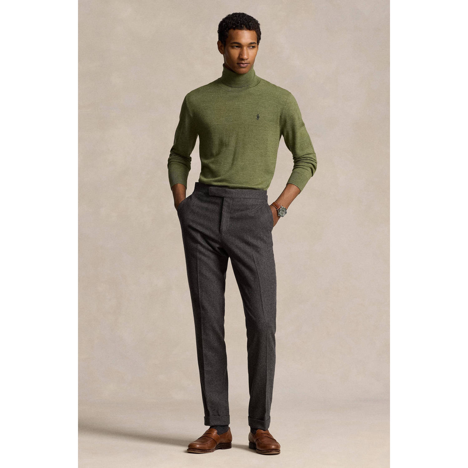 POLO Ralph Lauren wol coltrui groen