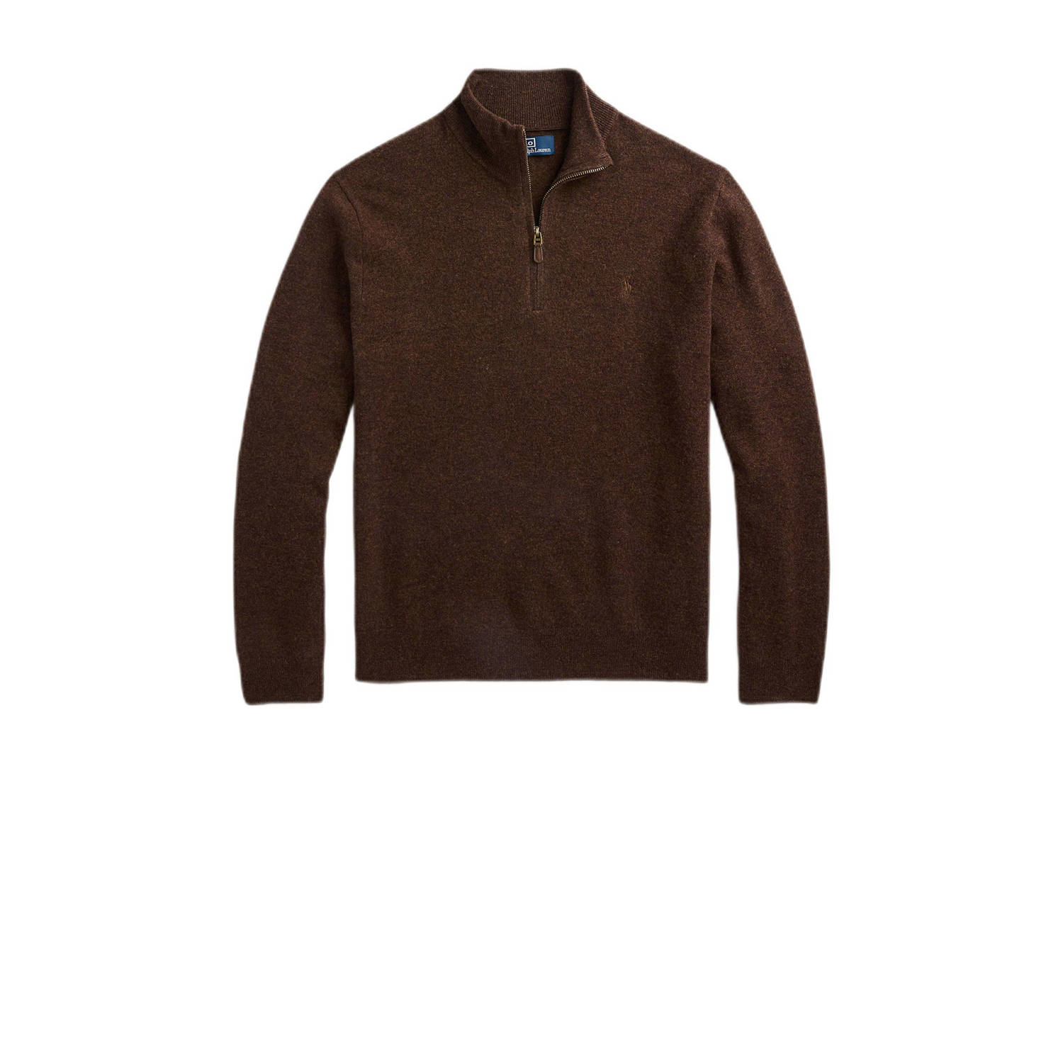 Polo Ralph Lauren Bruine wollen coltrui sweatshirt Aw24 Brown Heren