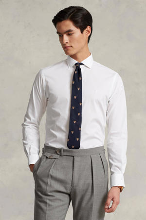 custom fit overhemd wit