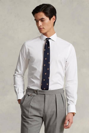 custom fit overhemd wit
