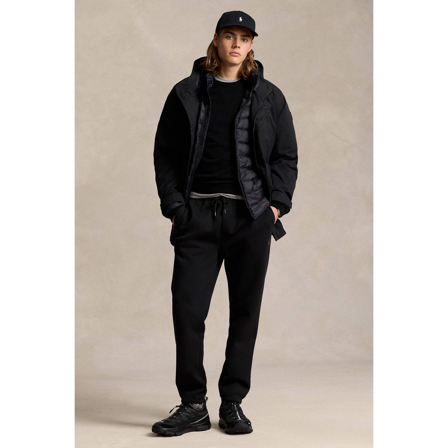 POLO Ralph Lauren regular fit joggingbroek zwart