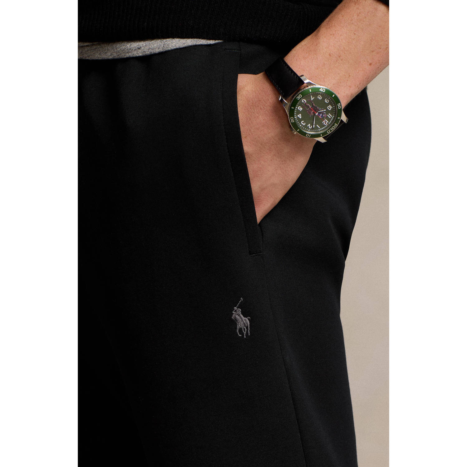 POLO Ralph Lauren regular fit joggingbroek zwart