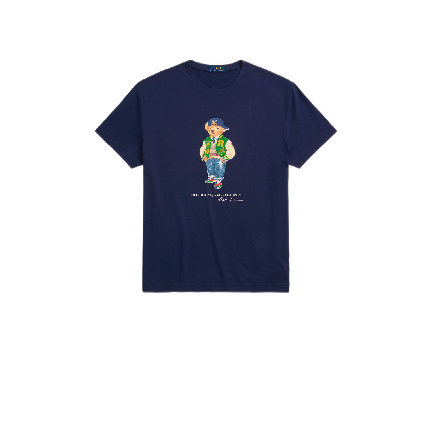 POLO Ralph Lauren slim fit T-shirt met printopdruk