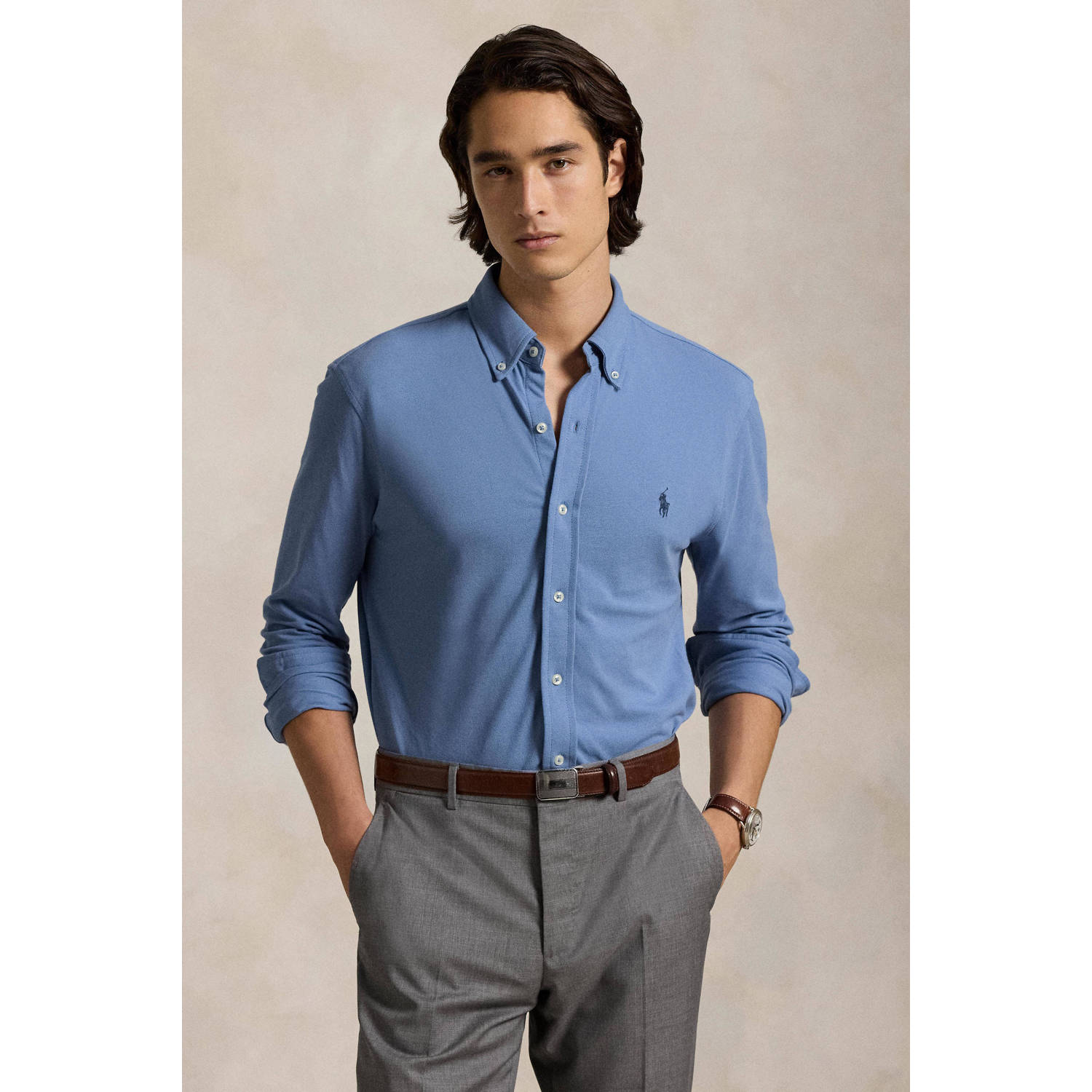 POLO Ralph Lauren regular fit overhemd met logo