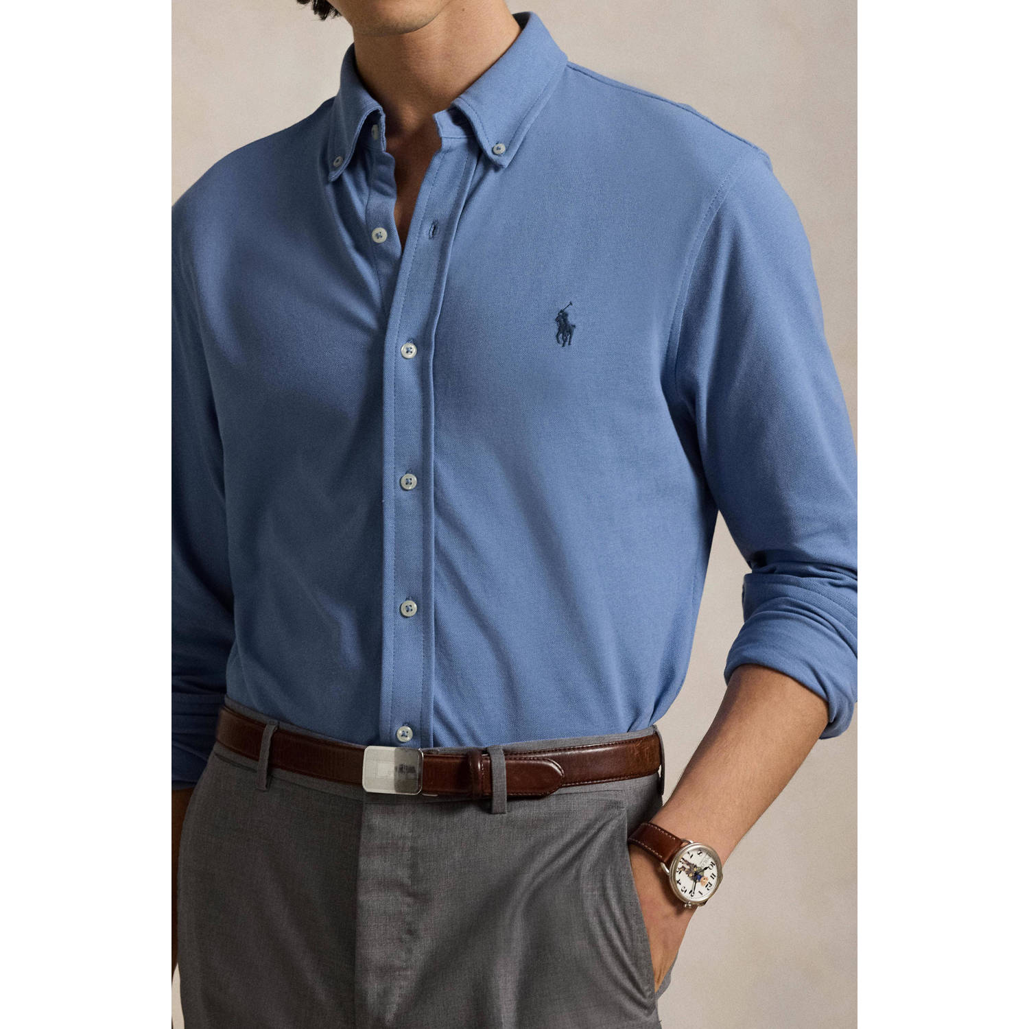 POLO Ralph Lauren regular fit overhemd met logo