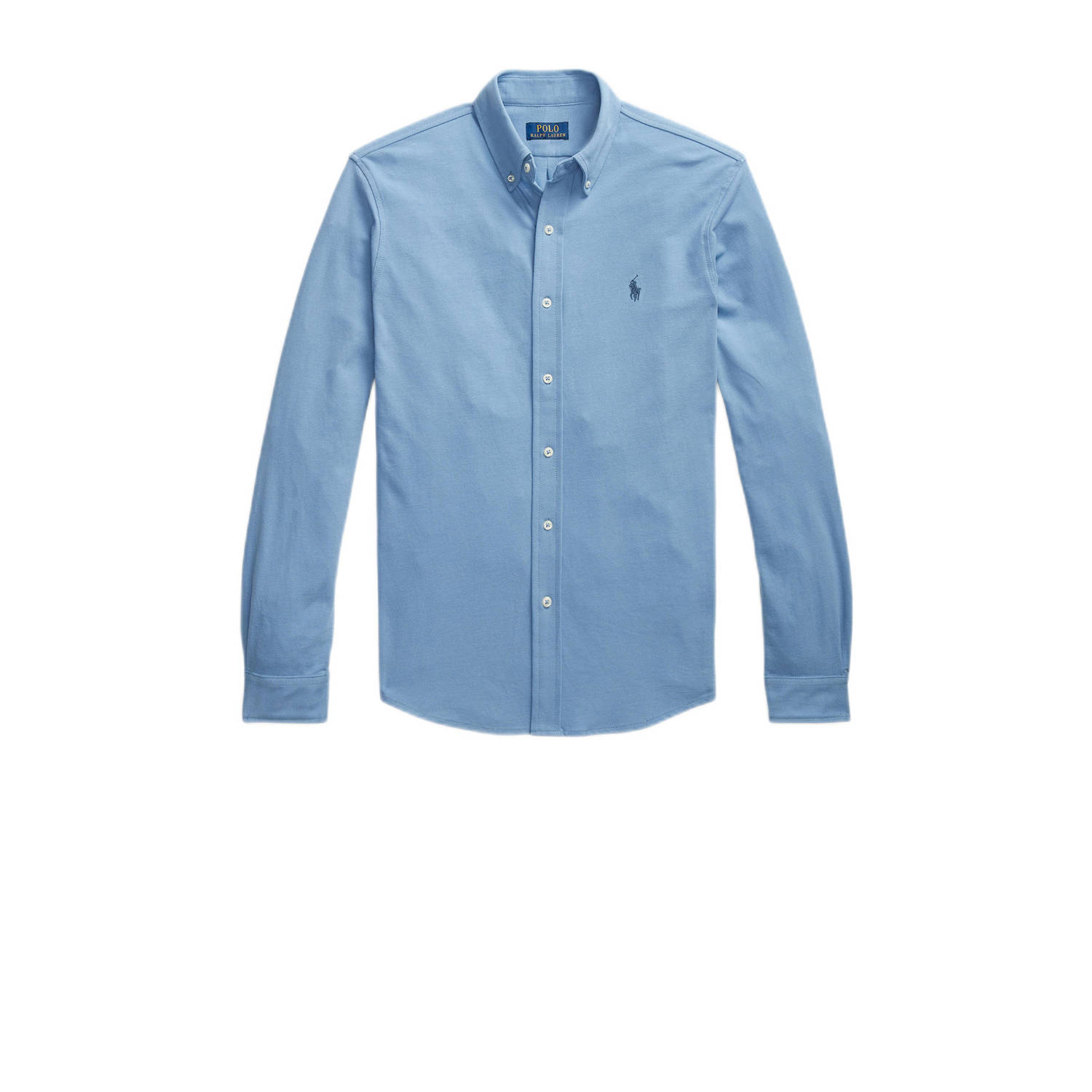 Polo Ralph Lauren Slim fit vrijetijdsoverhemd van piqué van puur katoen