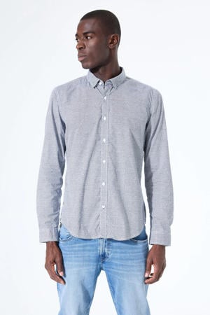 regular fit overhemd Z1094 met all over print wit