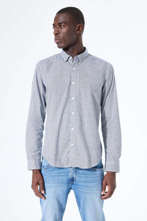 regular fit overhemd Z1094 met all over print wit